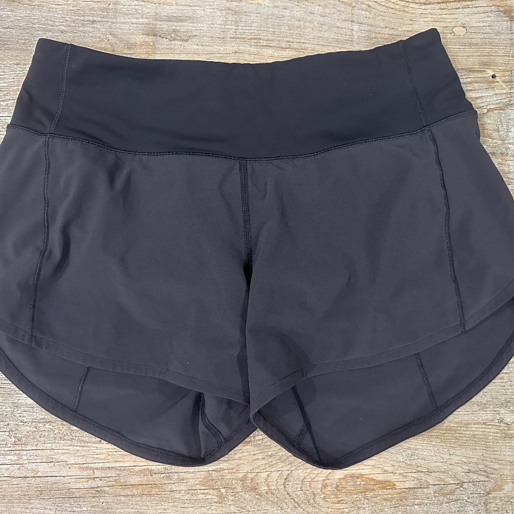 Lululemon Speed Up Mid Rise shorts